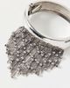 Urban Outfitters Fancy Fringe Bangle Bracelet in Silver, Women's at Urban Outfitters - 2