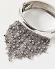 Urban Outfitters Fancy Fringe Bangle Bracelet in Silver, Women's at Urban Outfitters - 3