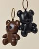 Urban Outfitters Faux Leather Bear Bag Charm in Black at Urban Outfitters - 4