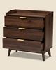 Urban Outfitters Finley Short 3-Drawer Dresser in Walnut at Urban Outfitters - 2