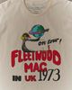 Urban Outfitters Fleetwood Mac 1973 Tour Graphic Tee in Ivory, Men's at Urban Outfitters - 3