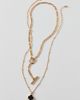 Urban Outfitters Flora Layering Necklaces Set in Gold, Women's at Urban Outfitters - 1
