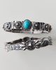 Urban Outfitters Floral Turquoise Stretch Bracelets Set in Silver, Women's at Urban Outfitters - 1