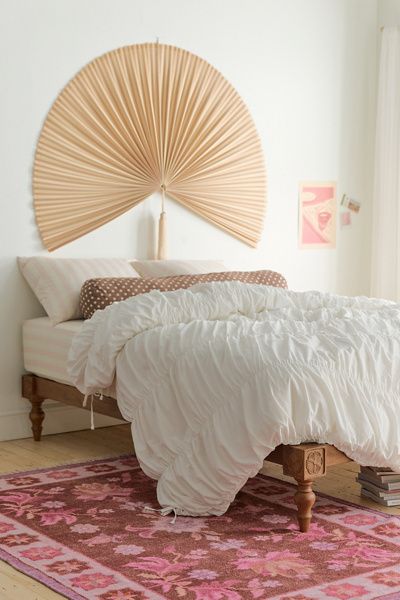 Urban Outfitters Florence Boho Platform Bed in Brown at Urban Outfitters