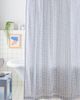Urban Outfitters Francis Floral Striped Patterned Shower Curtain in Blue at Urban Outfitters - 1