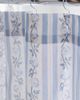 Urban Outfitters Francis Floral Striped Patterned Shower Curtain in Blue at Urban Outfitters - 3