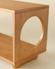 Urban Outfitters Frankie Circle Cutout Low Storage Console in Sand at Urban Outfitters - 4