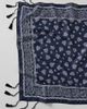 Urban Outfitters Fringe Trim Oversized Bandana in Black, Women's at Urban Outfitters - 2