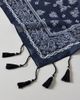 Urban Outfitters Fringe Trim Oversized Bandana in Black, Women's at Urban Outfitters - 3