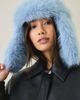 Urban Outfitters Fuzzy Faux Fur Trapper Hat in Light Blue, Women's at Urban Outfitters - 1