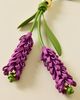 Urban Outfitters Garden Florals Faux Leather Bag Charm in Purple, Women's at Urban Outfitters - 3