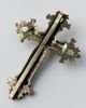 Urban Outfitters Gem Cross Hair Clip in Gold, Women's at Urban Outfitters - 2