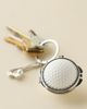 Urban Outfitters Golf Ball Compact Mirror Keychain in White at Urban Outfitters - 1