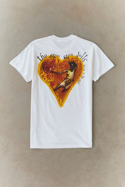 Urban Outfitters Goo Goo Dolls Graphic Tee in White, Men's at Urban Outfitters