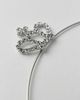 Urban Outfitters Grace Crown Headband in Silver, Women's at Urban Outfitters - 2