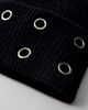 Urban Outfitters Grommet Cuff Beanie in Black, Women's at Urban Outfitters - 3