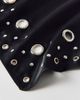 Urban Outfitters Grommet Metal Hardware Satin Headscarf in Black, Women's at Urban Outfitters - 2