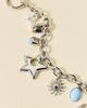 Urban Outfitters Heirloom Charm Bag Chain in Silver, Women's at Urban Outfitters - 3