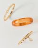 Urban Outfitters Honey Gold Bangle Bracelets Set in Orange, Women's at Urban Outfitters - 2