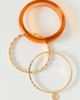 Urban Outfitters Honey Gold Bangle Bracelets Set in Orange, Women's at Urban Outfitters - 3