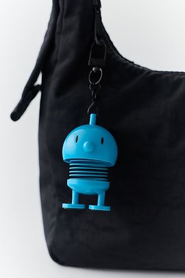 Hoptimist Hoptimist Turquoise Mini Bumble Keychain in Turquoise at Urban Outfitters