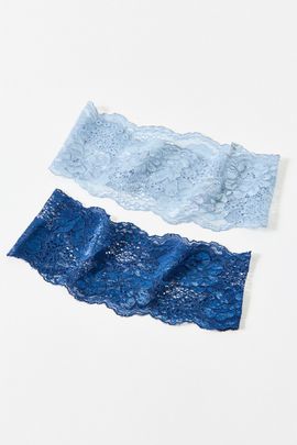 Urban Outfitters Indy Lace Soft Headbands Set in Blue, Women's at Urban Outfitters