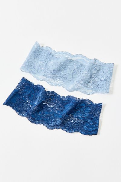 Urban Outfitters Indy Lace Soft Headbands Set in Blue, Women's at Urban Outfitters