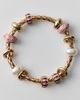 Urban Outfitters Jane Beaded Charm Bracelet in Pink, Women's at Urban Outfitters - 1