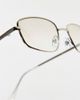 Urban Outfitters Jared Rectangle Sunglasses in Grey, Men's at Urban Outfitters - 1