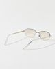 Urban Outfitters Jared Rectangle Sunglasses in Grey, Men's at Urban Outfitters - 3