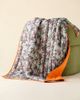 Urban Outfitters Jasmine Cotton Seed Stitch Quilted Throw Blanket in Rosalie Ivory at Urban Outfitters - 1