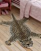 Urban Outfitters Jungle Cheetah Shaped Tufted Wool Rug in Gold at Urban Outfitters - 2