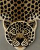 Urban Outfitters Jungle Cheetah Shaped Tufted Wool Rug in Gold at Urban Outfitters - 4