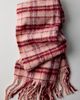 Urban Outfitters Kai Tartan Blanket Scarf in Pink, Women's at Urban Outfitters - 1
