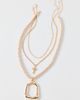 Urban Outfitters Kara Corded Layering Necklaces Set in Gold, Women's at Urban Outfitters - 1