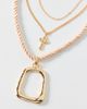 Urban Outfitters Kara Corded Layering Necklaces Set in Gold, Women's at Urban Outfitters - 2