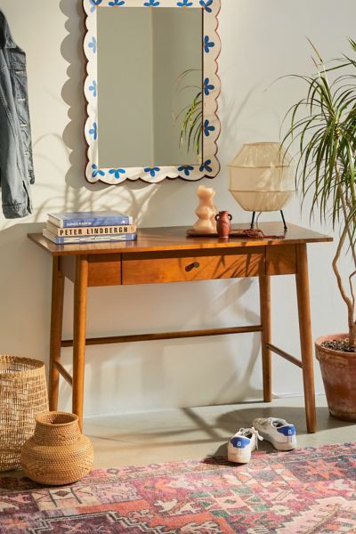 Urban Outfitters Kennett Wood Desk in Brown at Urban Outfitters