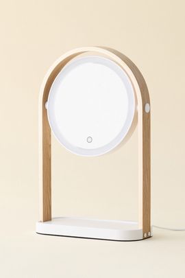 Urban Outfitters Kiara Arched Tabletop LED Vanity Mirror in Natural at Urban Outfitters