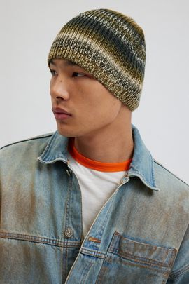 Urban Outfitters Knit Ombre Beanie in Green, Men's at Urban Outfitters