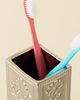 Urban Outfitters Kymani Etched Ceramic Bath Tumbler in Chrome with Etching at Urban Outfitters - 3