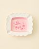 Urban Outfitters Lacey Ceramic Lace Trim Ashtray in Pink Lace at Urban Outfitters - 1