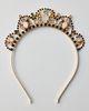 Urban Outfitters Lana Gem Crown Headband in Gold, Women's at Urban Outfitters - 1