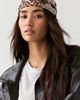 Urban Outfitters Leah Multi Animal Print Pattern Satin Scarf in Brown, Women's at Urban Outfitters - 1