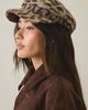Urban Outfitters Leopard Pattern Cabbie Hat in Leopard, Women's at Urban Outfitters - 1