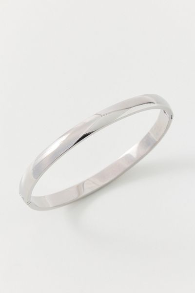 Urban Outfitters Lindsey Essential Waterproof Bangle Bracelet in Silver, Women's at Urban Outfitters