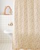 Urban Outfitters Little Fish Patterned Shower Curtain in Butter at Urban Outfitters - 1