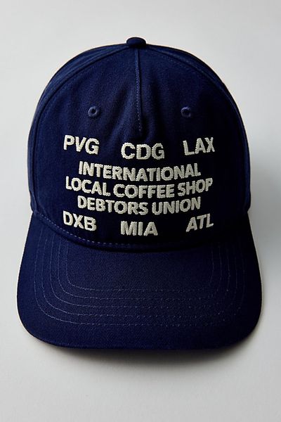 Urban Outfitters Local Coffee Snapback Hat in Navy, Men's at Urban Outfitters