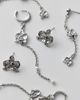 Urban Outfitters Lotus Dangle Earrings Set in Silver, Women's at Urban Outfitters - 1