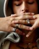 Urban Outfitters Lucius Silver Metal Rings Set in Silver, Men's at Urban Outfitters - 1
