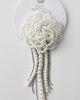 Urban Outfitters Lucy Statement Pearl Flower Brooch in Pearl at Urban Outfitters - 3